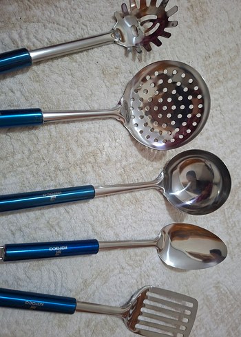 Karaca Master Blue 5 Parça Mutfak Servis Seti - Görsel 4