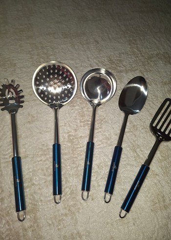 Karaca Master Blue 5 Parça Mutfak Servis Seti - Görsel 2