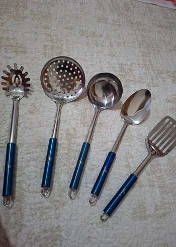 Karaca Master Blue 5 Parça Mutfak Servis Seti - Görsel 6