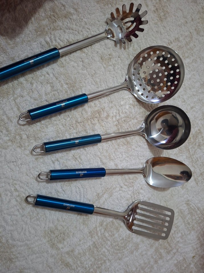 Karaca Master Blue 5 Parça Mutfak Servis Seti - Görsel 5