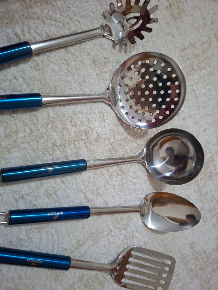 Karaca Master Blue 5 Parça Mutfak Servis Seti - Görsel 4