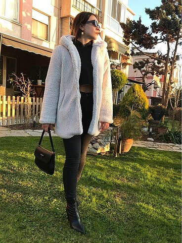 peluş mont