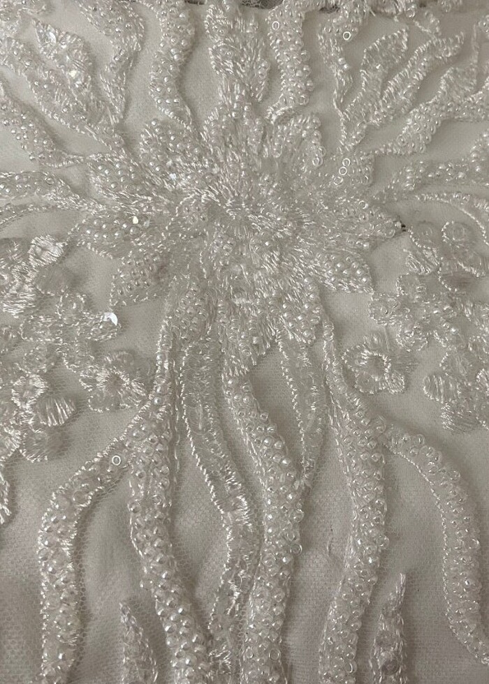 Büyük beden tesettür gelinlik - Görsel 2