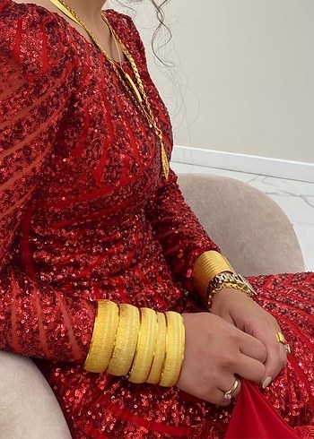 Kına elbisesi abiye - Görsel 2