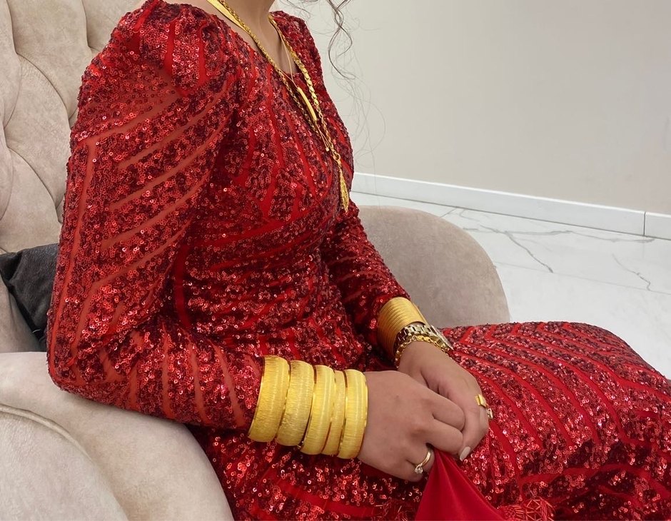 Kına elbisesi abiye - Görsel 2