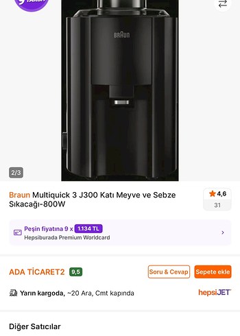 Siyah Braun Katı Meyve Sıkacağı - Görsel 5