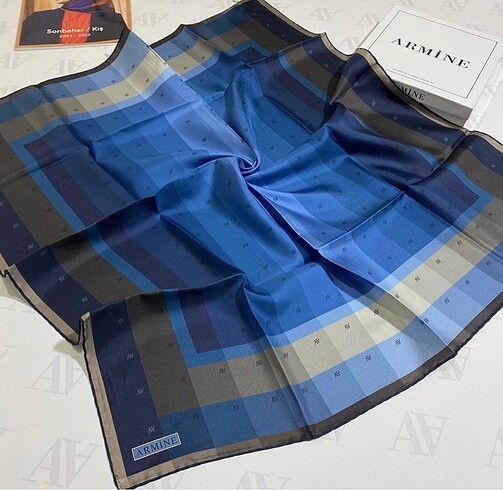 Armine twill ipek esarp