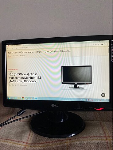 Lg w1943 Monitör 18,5 inç