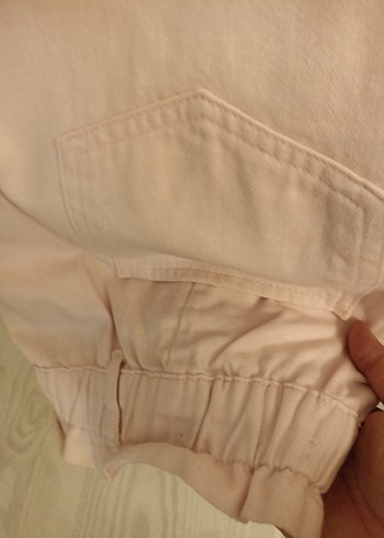 toz pembe koton jeans