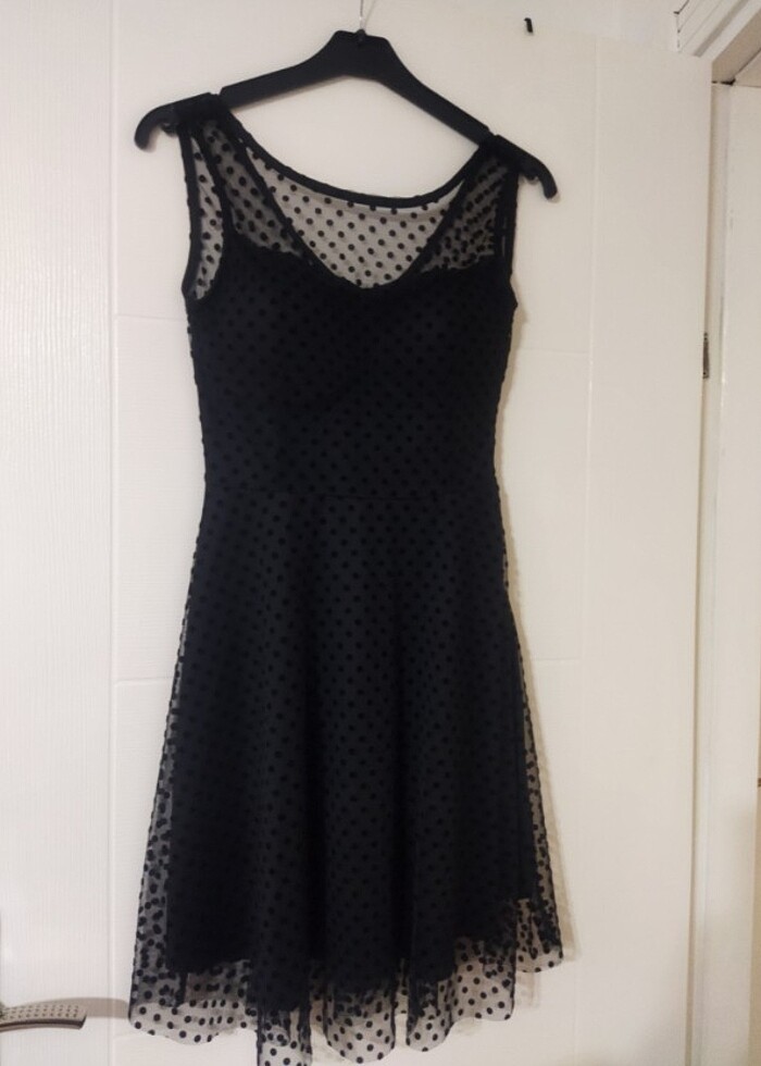 Siyah abiye elbise - Görsel 3