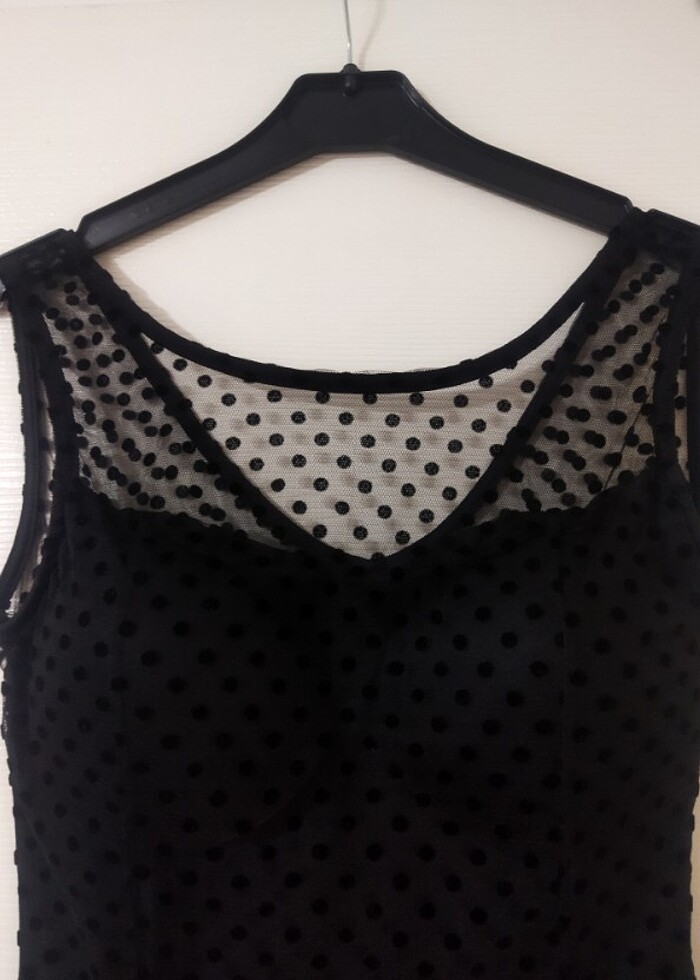 Siyah abiye elbise - Görsel 2