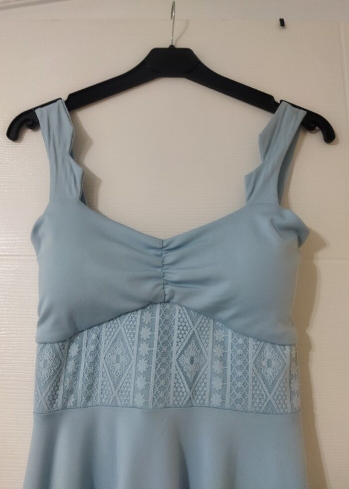 Mavi elbise - Görsel 3