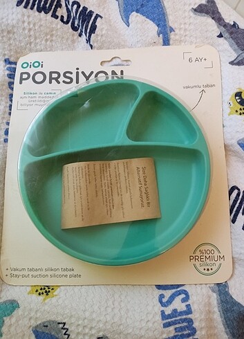 Oioi porsiyon vakumlu tabak 