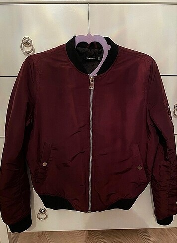 s Beden Bordo bomber ceket