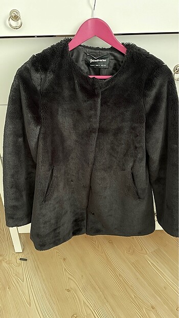 Stradivarius kürk kalça altı boyu peluş