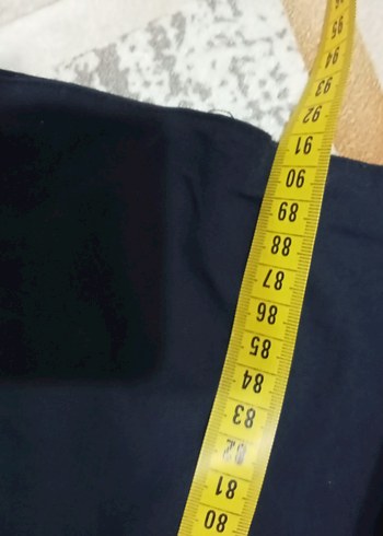 Lacivert Uzun Etek - Görsel 4