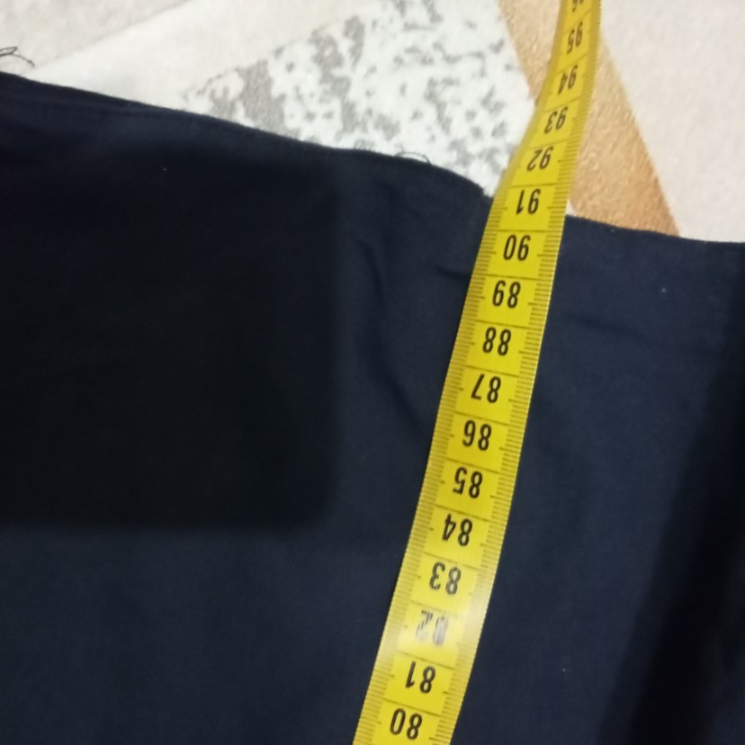 Lacivert Uzun Etek - Görsel 4