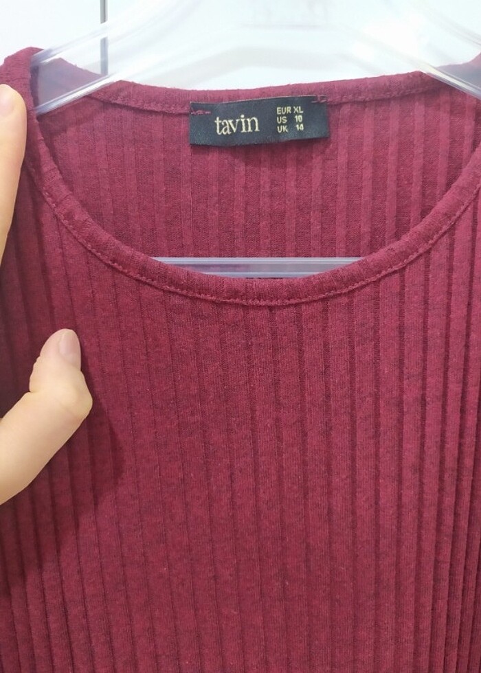 Doğal kumaşlı pamuklu esnek elbise  - Görsel 3