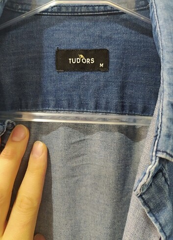 Tudors denim gömlek  - Görsel 2