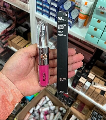 Kiko Çift Taraflı Ruj+Dudak Parlatıcı 123 Numara