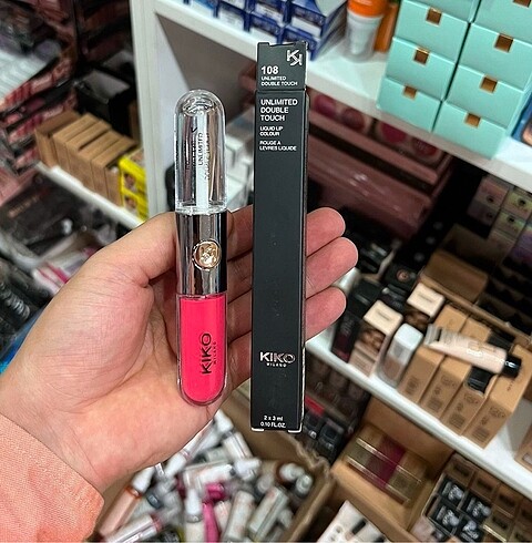 Kiko Çift Taraflı Ruj+Dudak Parlatıcı 108 Numara