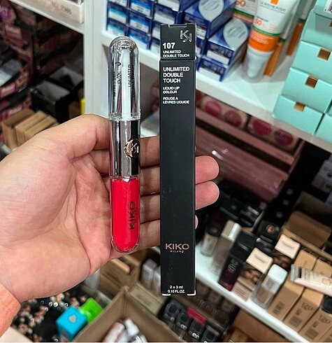 Kiko Çift Taraflı Ruj+Dudak Parlatıcı 107 Numara