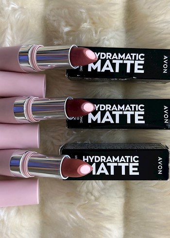Avon Hydramatic Mat Ruj - Pastel Pembe