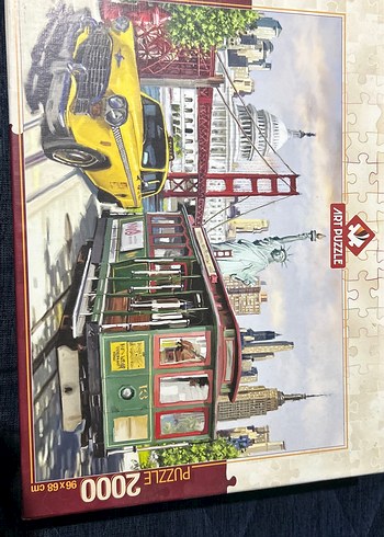 2000 Parça New York Temalı Puzzle
