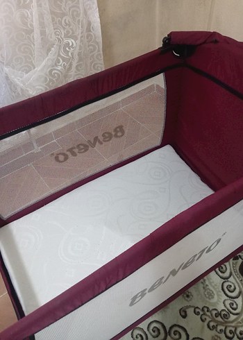 Bordo Beneto Oyun Parkı Yatak - Görsel 2