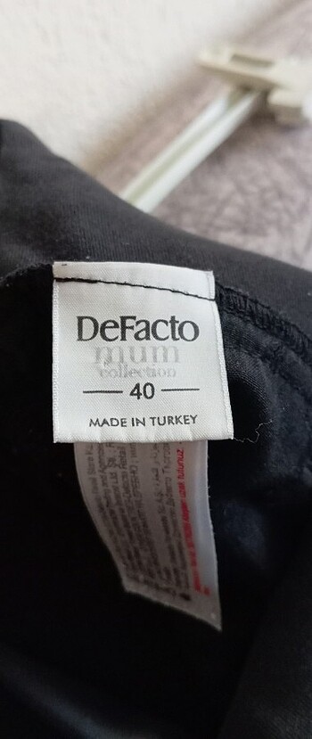 Siyah Hamile pantolonu - Görsel 4