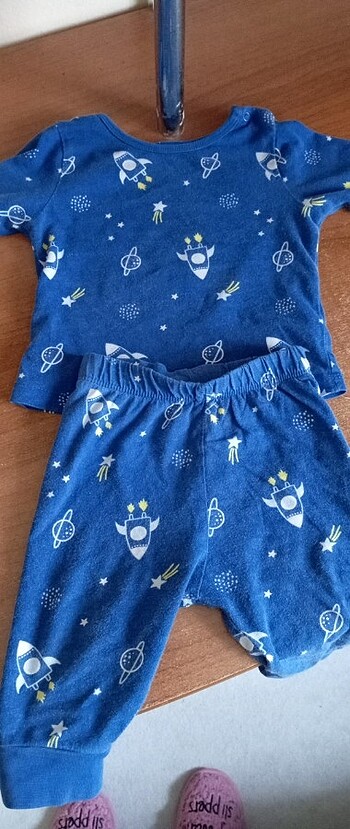 Erkek bebek pijama takımı - Görsel 2