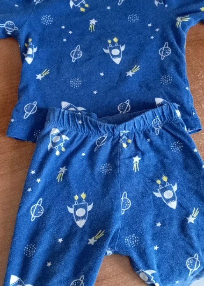 Erkek bebek pijama takımı - Görsel 2