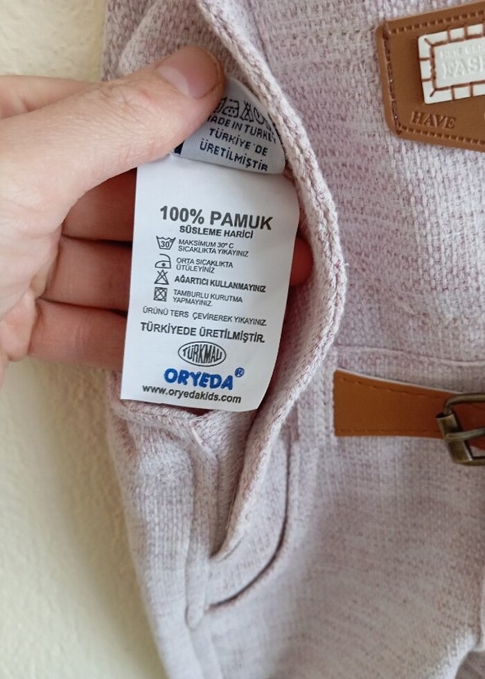 Kısa bebek salopet  - Görsel 2