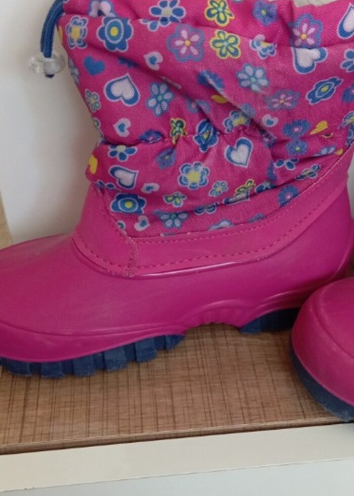 Pembe kız çocuk çizme  - Görsel 3