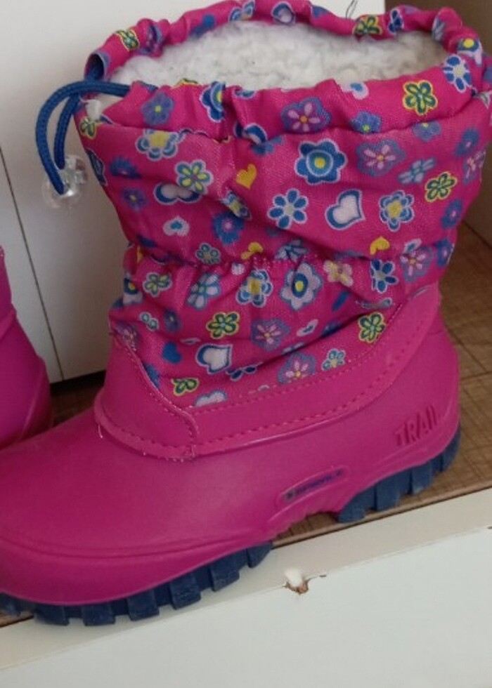 Pembe kız çocuk çizme  - Görsel 4