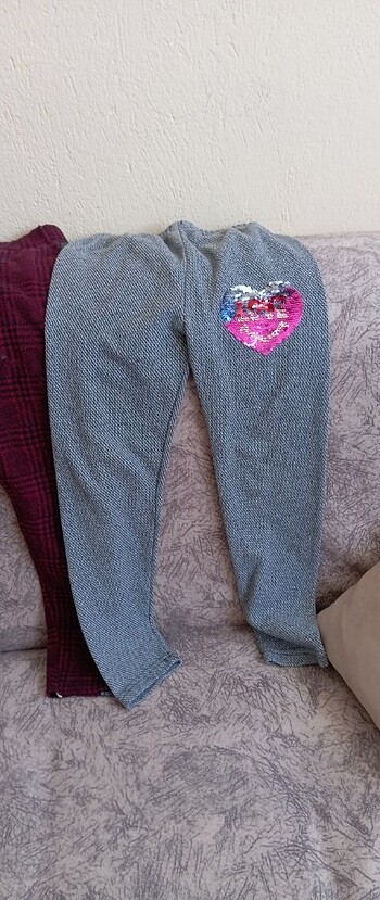 Kız çocuk kışlık tayt  - Görsel 5