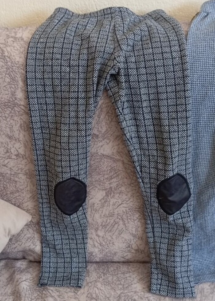 Kız çocuk kışlık tayt  - Görsel 2