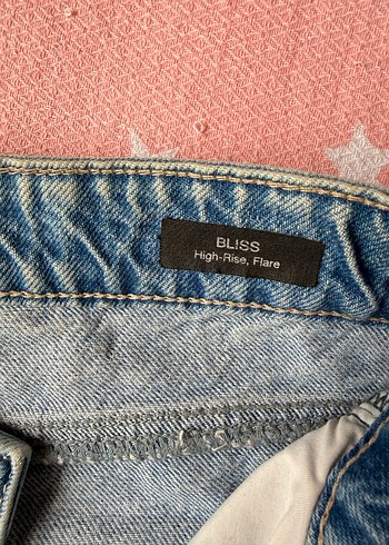 Kadın Normal Boy Bol Kesim Denim Pantolon - Görsel 3