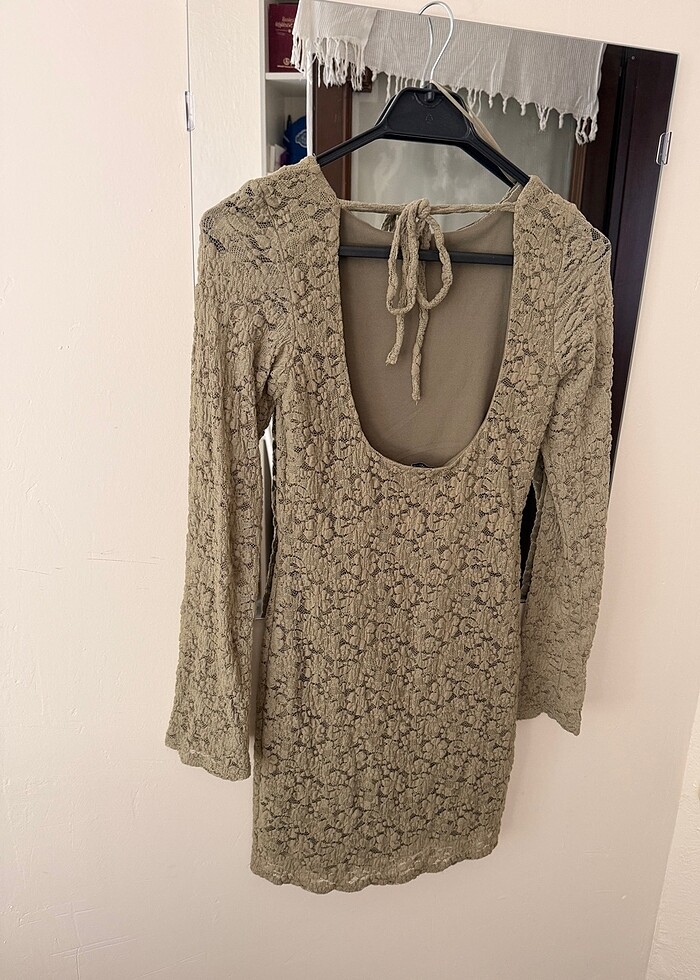 Dantel elbise - Görsel 3