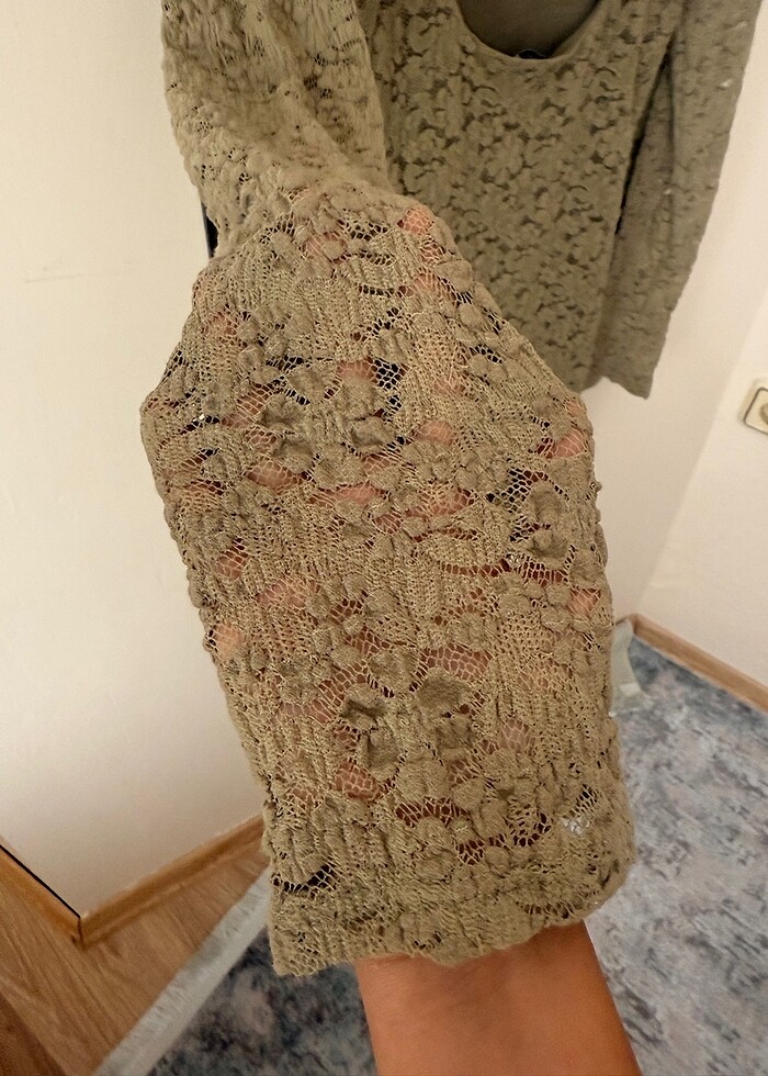 Dantel elbise - Görsel 4