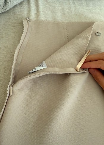 Bej Mini  Eteği - Görsel 7