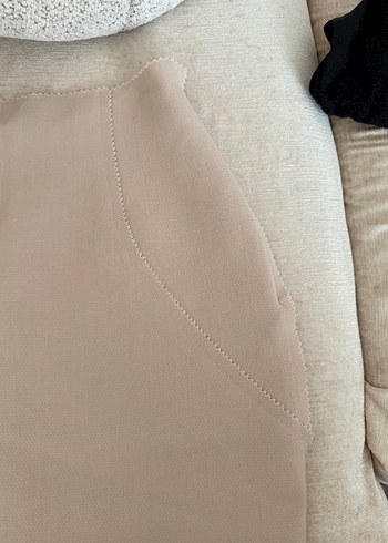 Bej Mini  Eteği - Görsel 3