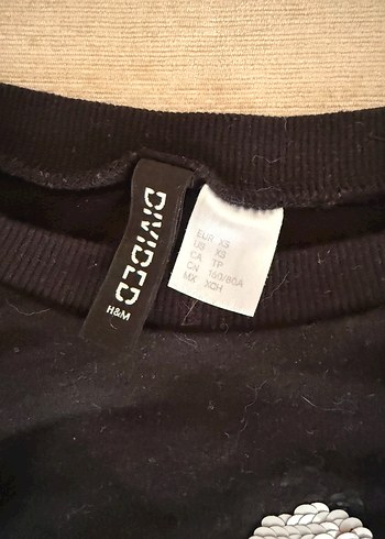 Kırmızı Baskılı Kadın Sweatshirt - Görsel 2