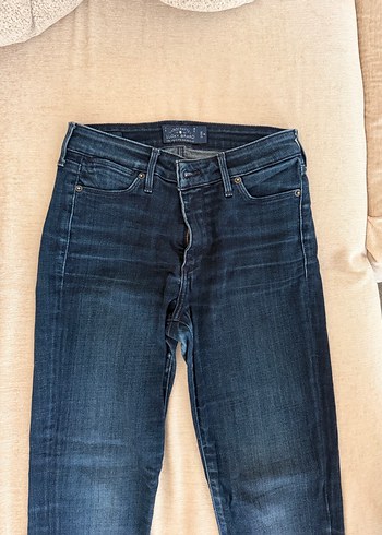 Kadın  Mavi Normal Boy Jean - Görsel 2