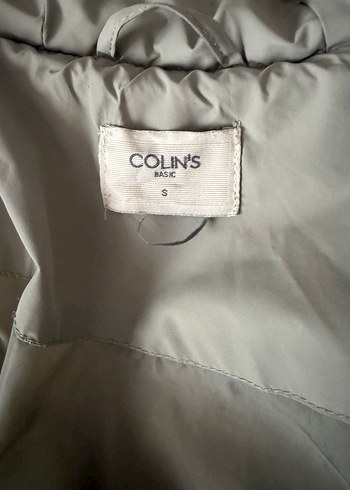 Gri Midi Kadın Kışlık Mont Kürklü Kapüşonlu - Görsel 3