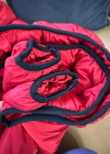 Erkek Kırmızı lumberjack mont - Görsel 5