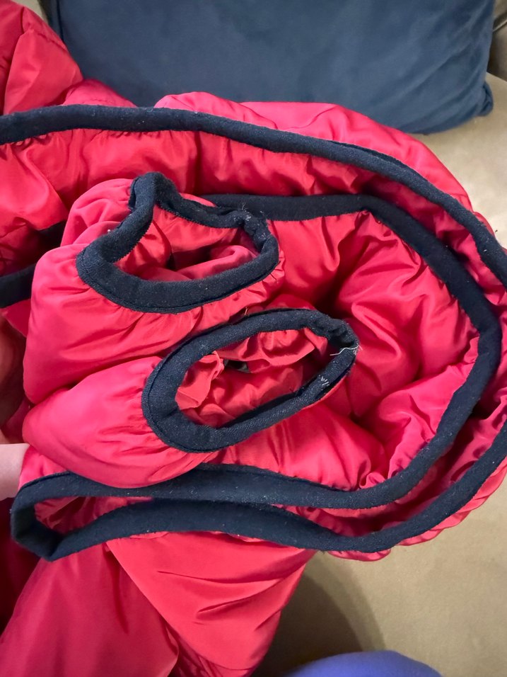 Erkek Kırmızı lumberjack mont - Görsel 5