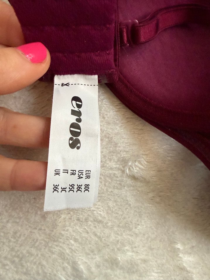 Bordo sütyen - Görsel 3