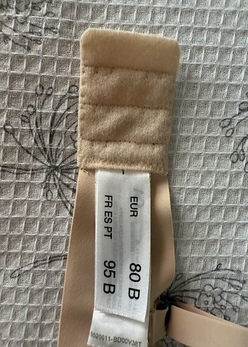 Bej Düz Midi Sütyen - Görsel 4