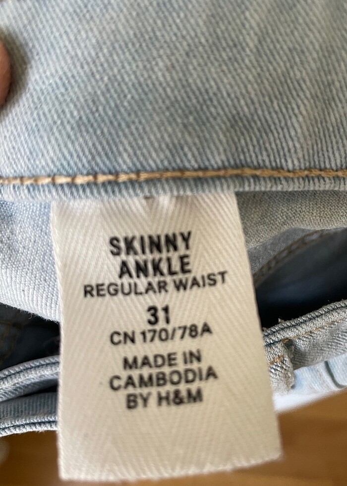 H&M kot pantolon - Görsel 4